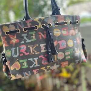 Dooney & Bourke Multicolor Canvas Tote